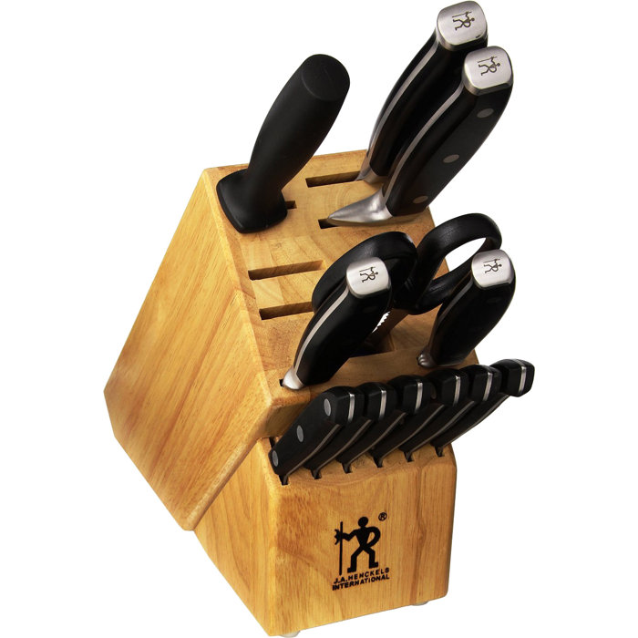 Henckels Premio 13 Piece High Carbon Stainless Steel Knife Block